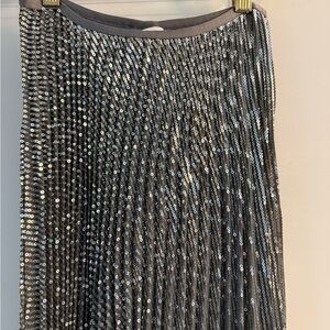 HM long, limited edition, sequin skirt, lightweight, new, extra small, gorgeous